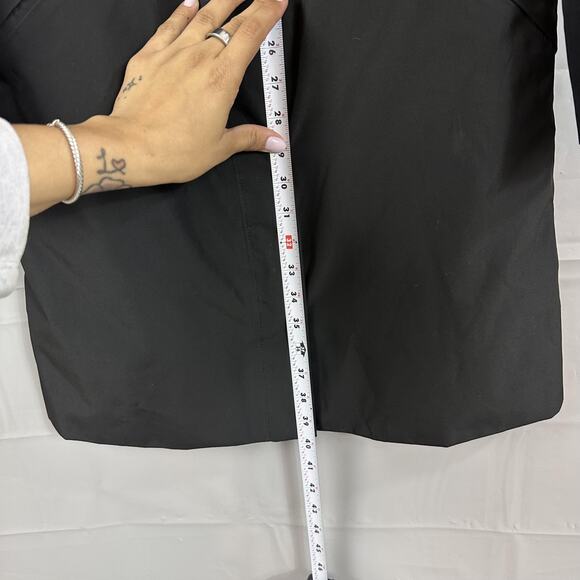 The North Face Coat Womens Small Hyvent Trench Long Waterproof Rain Jacket Black - Picture 14 of 16